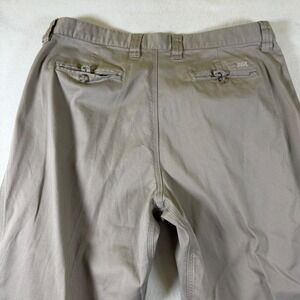 Mountain Khakis Teton Twill Pants Mens 36x32 Khaki Tan Straight Leg Cotton Chino